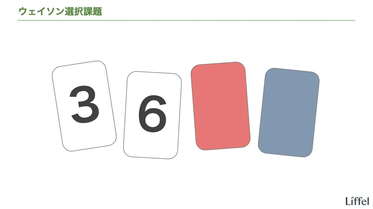 ウェイソン選択課題